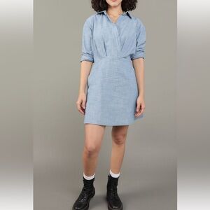 American Eagle Outfitters Light Blue Mini Dress